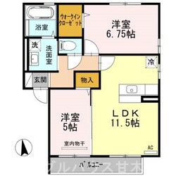 ソフィアコートV　Ａ棟の物件間取画像